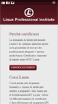 Mobile Screenshot of lpi-italia.org